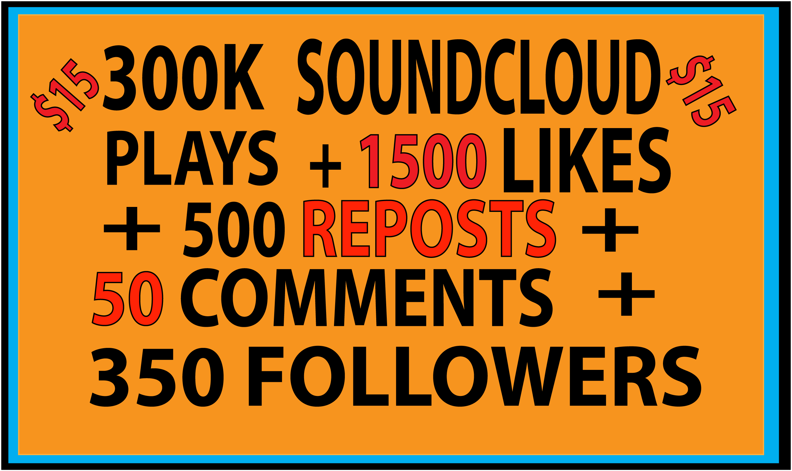 537314 MILLION SOUNDCLOUD GLOBAL PLAYS WITH 3500 LIKES 1600 REPOST AND 500 COMMENTS