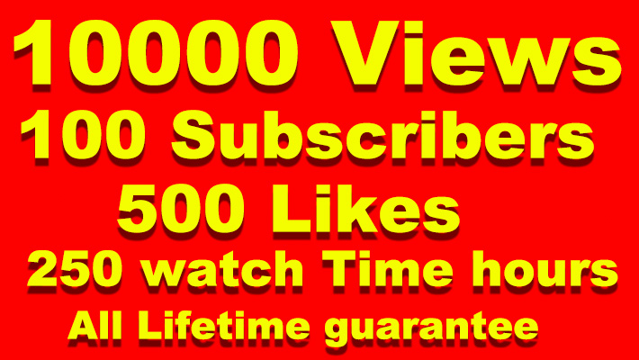 5895Add 35000 Youtube Views+ 2500 Likes+5000 Subscribers+250 comments, None drop Service