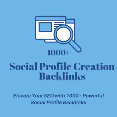 112641000+ Social Profile Creation Backlinks