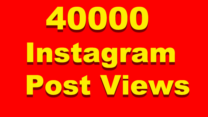 7833Add 50000 Instagram post Views,None Drop Guaranteed