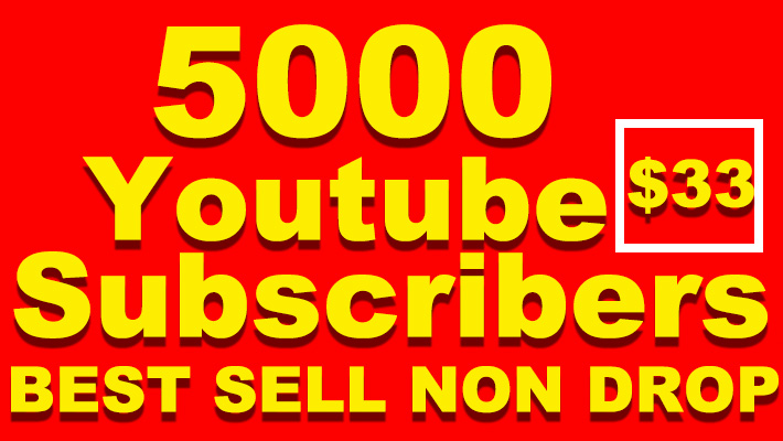 9654I will 250 Youtube subscribers+ 5000 views+ 500 likes