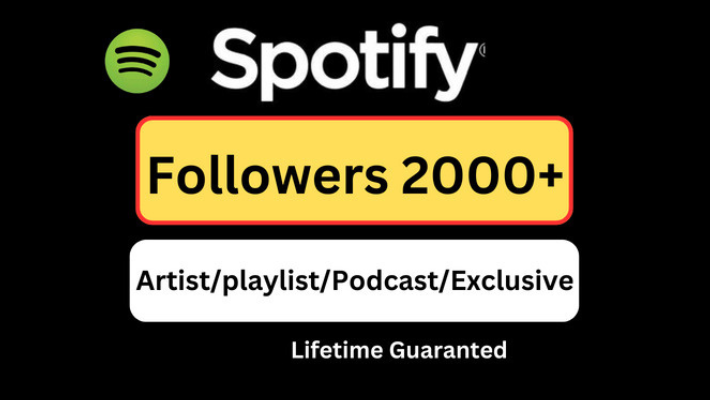 12670Spotify 3000 monthly listeners Real and Active Users, Guaranteed