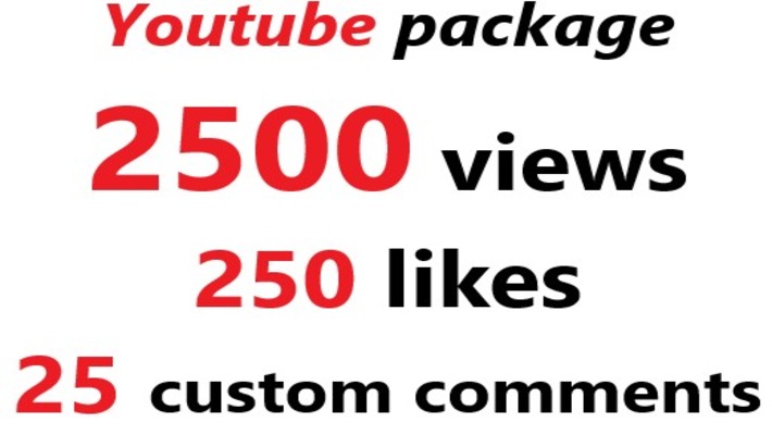 97351500 Youtube Real views with 100 likes and 10 random comments Non-drop guaranteed