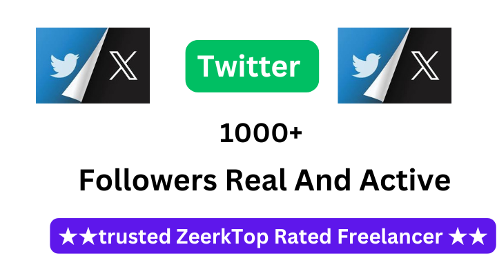 35683You will get 5000+ Real Twitter Followers Organically | Twitter Marketing Growth