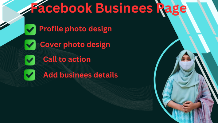 26459I will do facebook business page create and setup, cover design Social media account