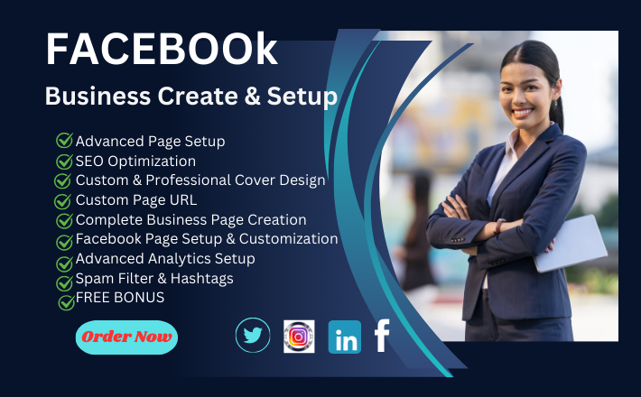 27528I will Create and Setup Facebook business page