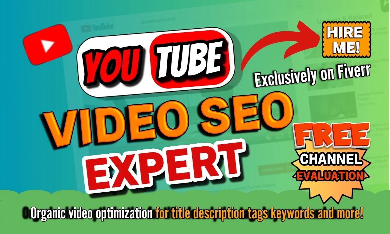 42109I will expertly optimize youtube video SEO for top rankings and growth