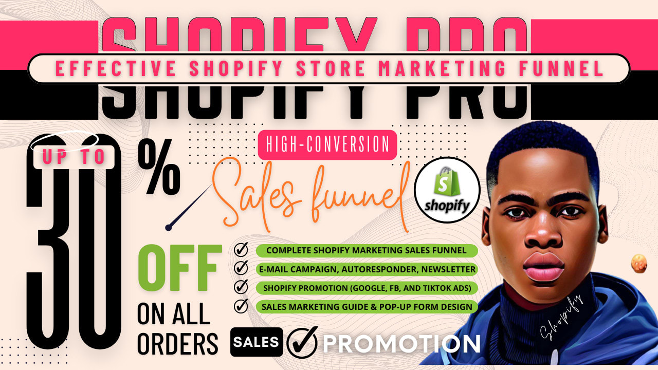 58600I will promote shopify store, shopify marketing, or sales funnel to boost shopify sales