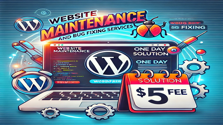 62512WordPress Website Maintenance and Bug Fixing