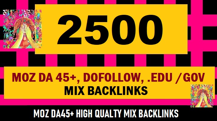 76915000+ DA 30+, Dofollow, EDU and GOV Mix Backlinks