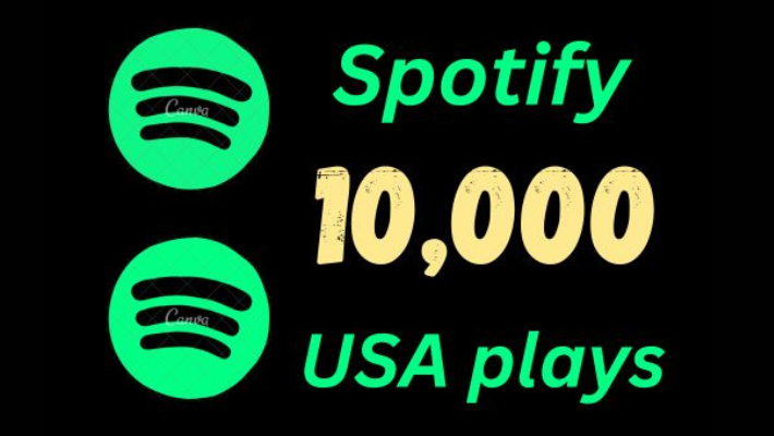 11155provide 5000 Spotify Premium Plays Royalties Eligible