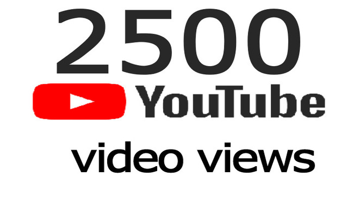 10634YouTube package – 2500 views, 250 Likes and 25 custom comments. Real and active user, Lifetime Guaranteed