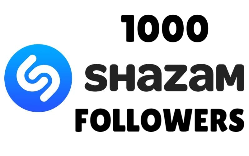 10356I will add 1000 Followers to your Shazam profile