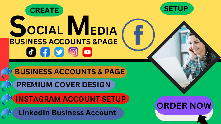 21690I will do facebook business page create and set up