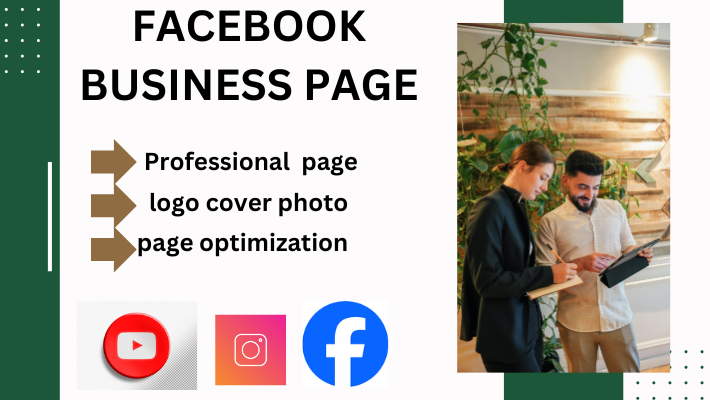 21465I will create and setup facebook business page