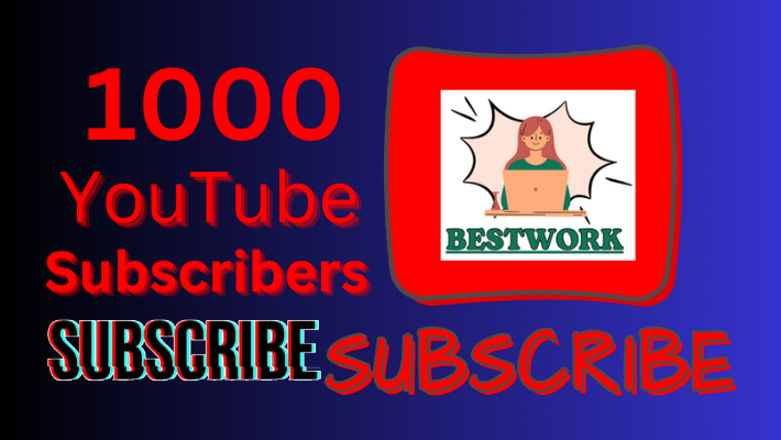 15021I will add 1000 YouTube Subscribers Non-drop Guarantee