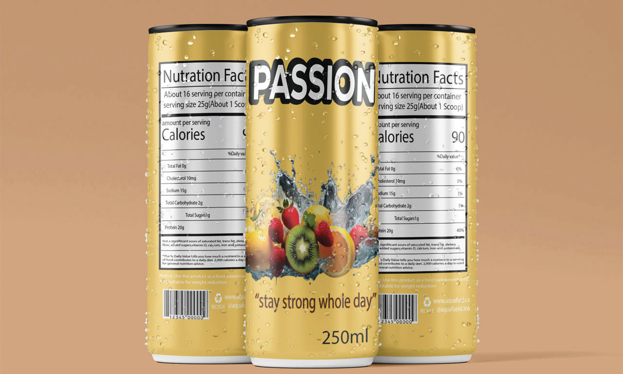 32081I will design labels for soda, cans, tube labels, energy drinks, juice labels, bottle packaging, drink packaging