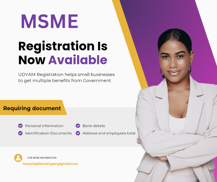 30244I will file indian itr, gst, tds msme udyam and fssai registrations