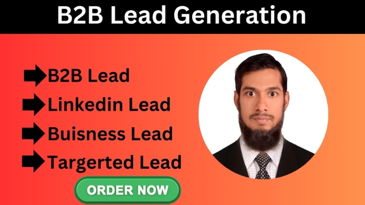 32525I will do b2b lead generation, linkedin lead, sales lead, prospect lead generation