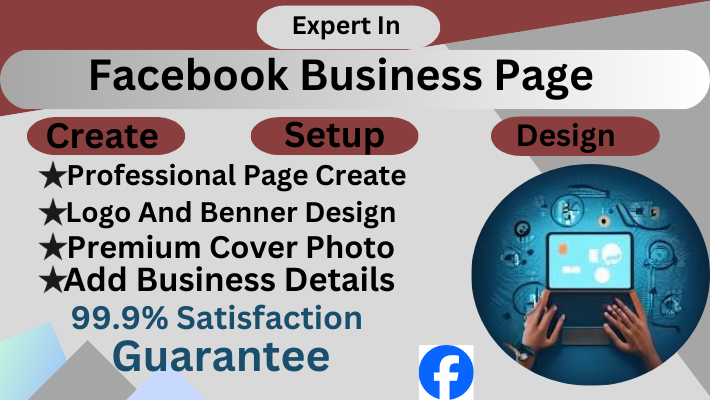 26280I will do facebook business page create and setup, social media setup,promote and grow your facebook page