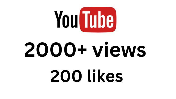 54775You Will Get 4000+ YouTube Video Views Good And 1000+ Like Non Drop / LifeTime Guaranteed