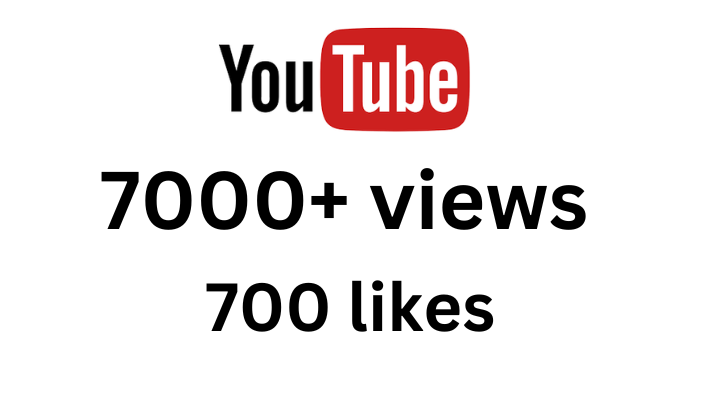 54875You Will Get 4000+ YouTube Video Views Good And 1000+ Like Non Drop / LifeTime Guaranteed