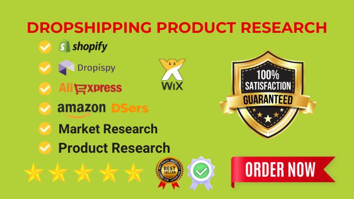 44171I will do dropshipping product research amazon or aliexpress for shopify store