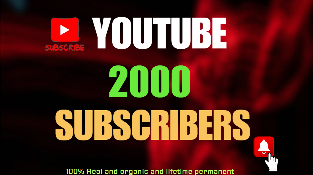 37506I will provide 1000 YouTube watch hours, Non-Drop,100%organic and lifetime permanent