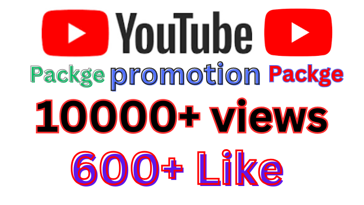 65285You will get 10000+ YouTube video non drop life time guranted Views and 600+ likes | YouTube Marketing