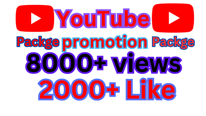 67799You will get 2800+ new views on youtube video promotion And 400+ Likes Bonus And  150 Random  comment