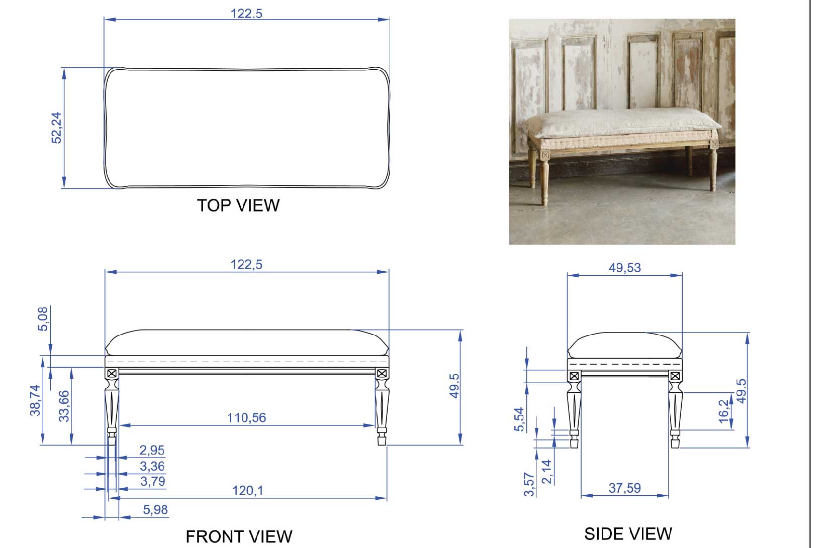 72413I will create 2D technical drawing for your product