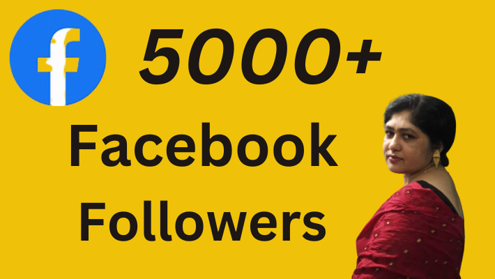 72449You will get 5000+ organic Facebook page Followers, Organic and Permanent Life Time