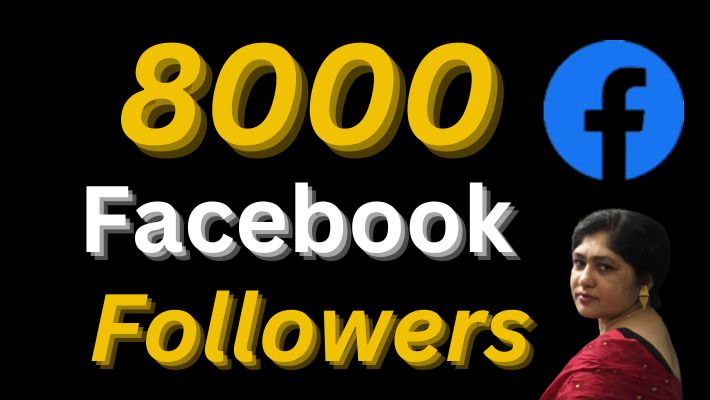 73742You will get 8000 face book page or personal account followers