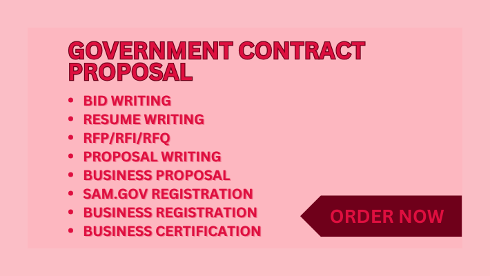 84988I Will Research and Write Winning Government Contract Proposals