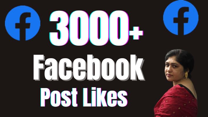 90691I will provide you 3500 FACEBOOK post likes