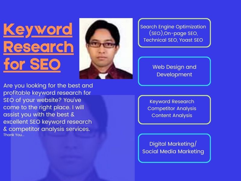 94263I will do profitable SEO Keyword Research and competitor analysis