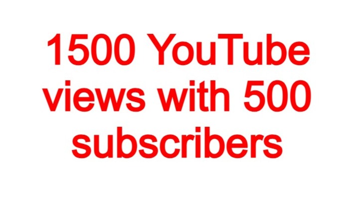 861061500 YouTube views with 500 subscribers