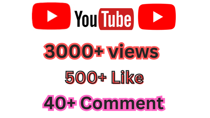 53932You will get 2800+ new views on youtube video promotion And 400+ Likes Bonus And  150 Random  comment