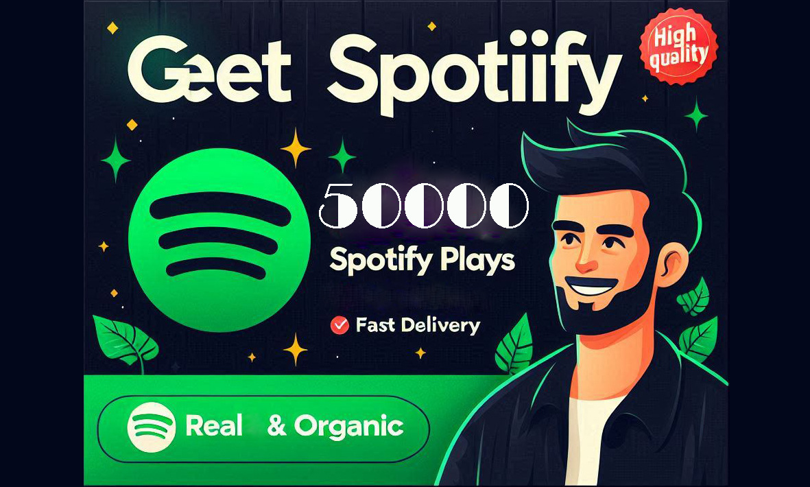 188865Send 30000 Spotify Stream Premium Plays,TIER 1 countries HQ and Royalties Eligible, lifetime guaranteed.