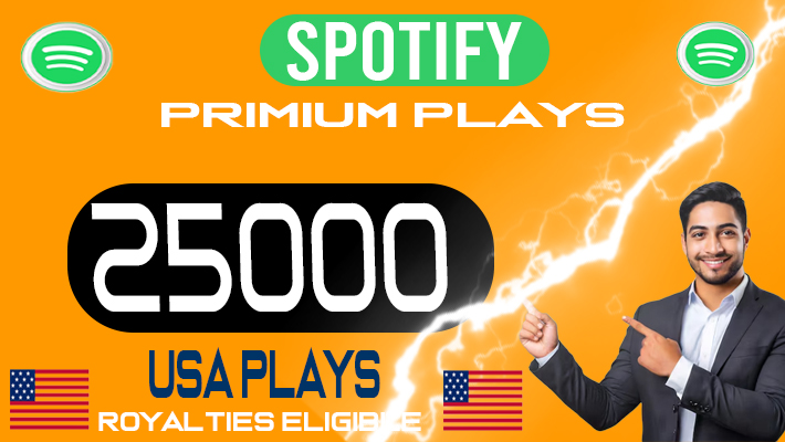 189497Get 25000 Spotify Plays USA, high quality, Non-Drop 100% real and organic royalties eligible, TIER 1 countries, and lifetime guaranteed