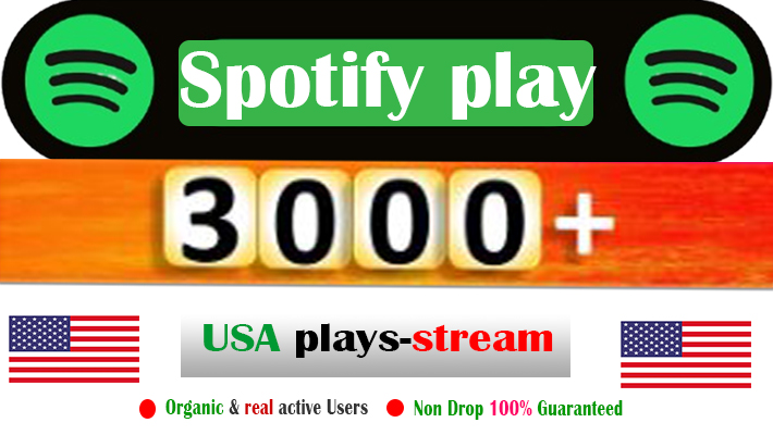 1885333,000+ Spotify followers, plays, Non-Drop and Lifetime Guaranteed.