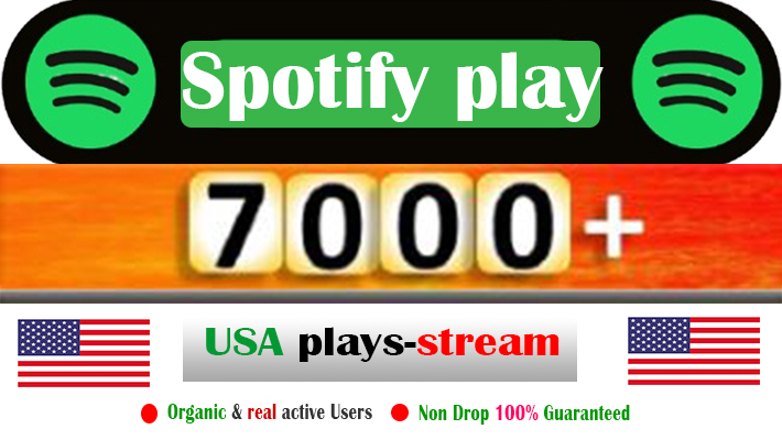 188552I will boost your Spotify plays with 30000 non-drop, royalty-eligible, and fully real traffic