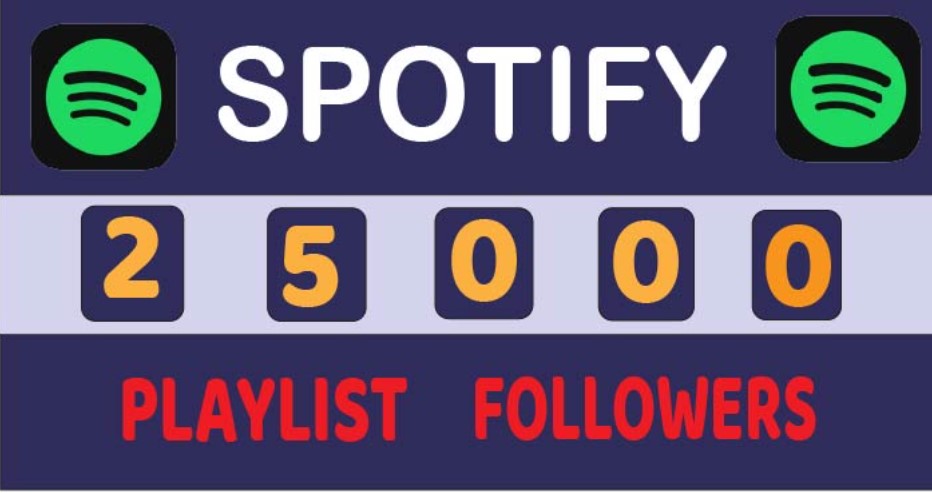 188883I will promote your Spotify playlist and deliver 25,000 real followers