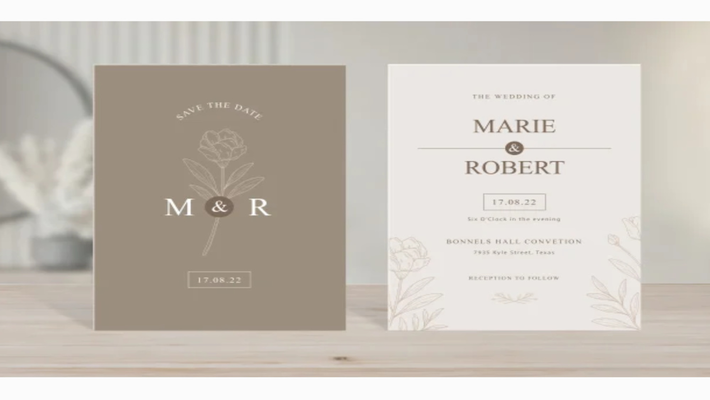 171108get a unique wedding invitation card design