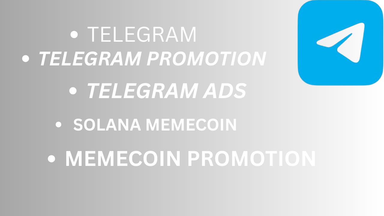 196338I will do crypto telegram promotion, run telegram ads for your crypto ton project and make it approve