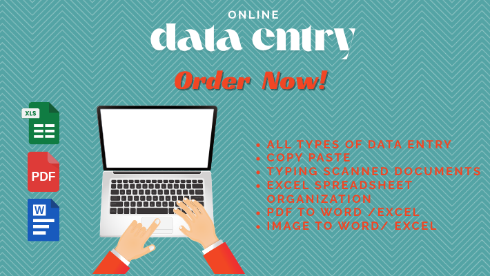 222359I will do any type of Data Entry jobs.