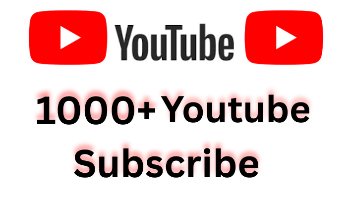 240892You Will Get 1000+ Youtube Subscribe Non  Drop Life Time Guranted