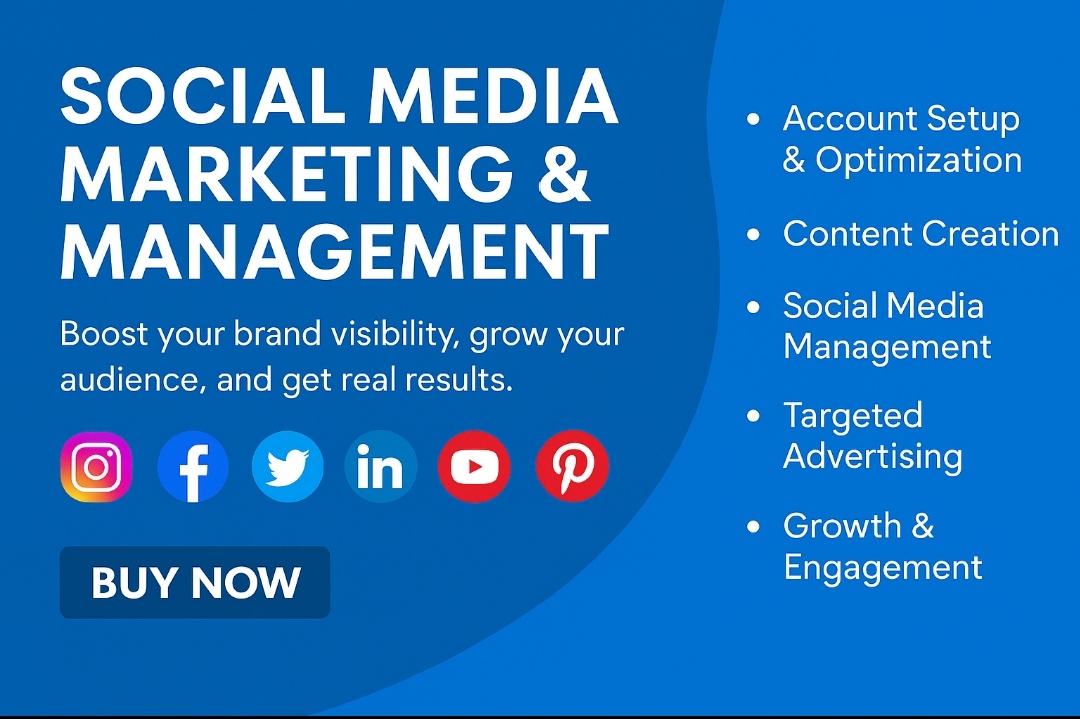 283962"Professional Social Media Marketing & Management for Your Brand Growth"