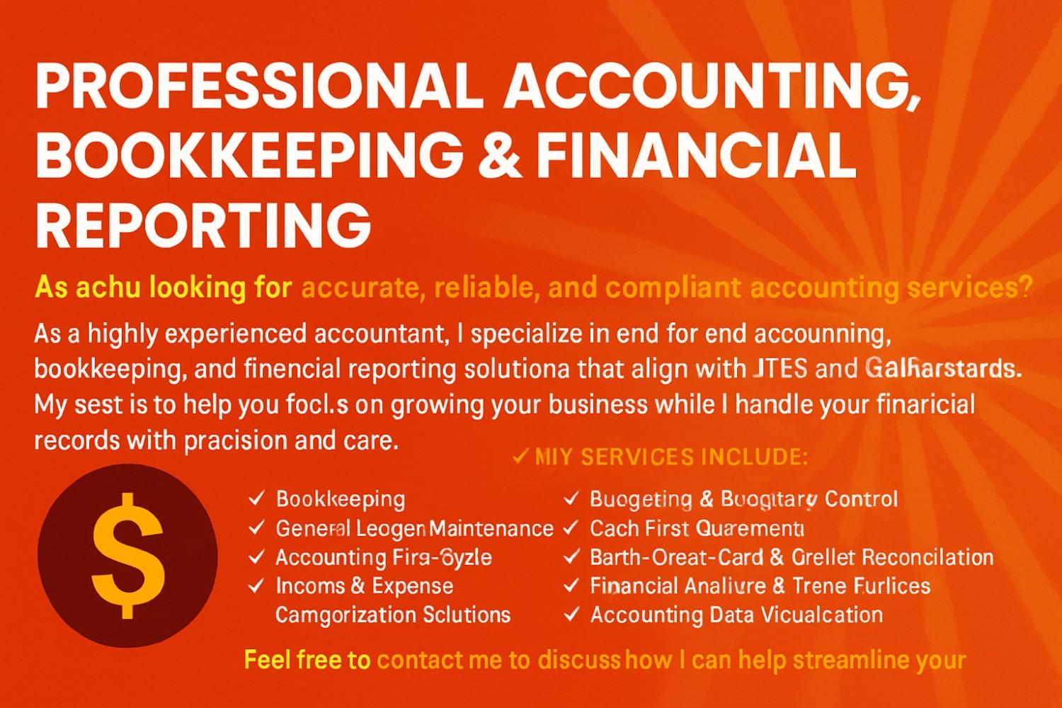 275311Accounting, Bookkeeping, TDS, GST and Financial Reporting Services for Your Business with Tally ERP, ZohoBooks, Xero, and Excel.