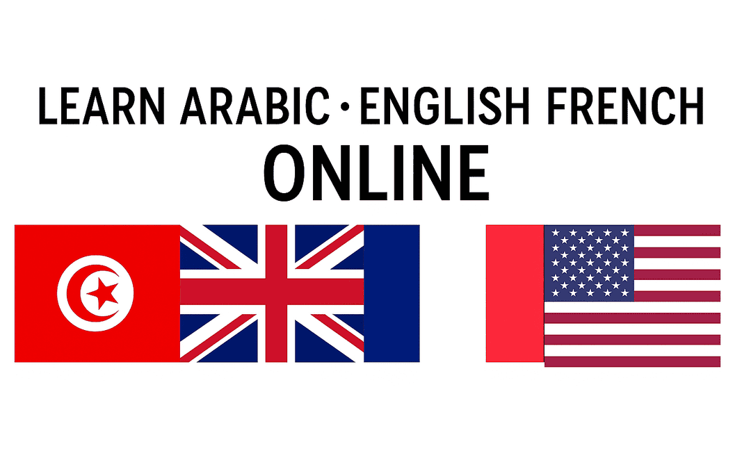 292315I will teach you Arabic, English, or French online with personalized lessons